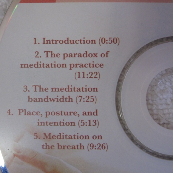 SALE!! Meditation instructional CD (box90) - Picture 2 of 4